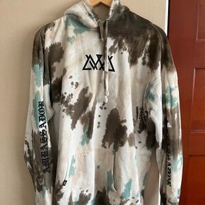 AVVA brand tie dye hoodie L